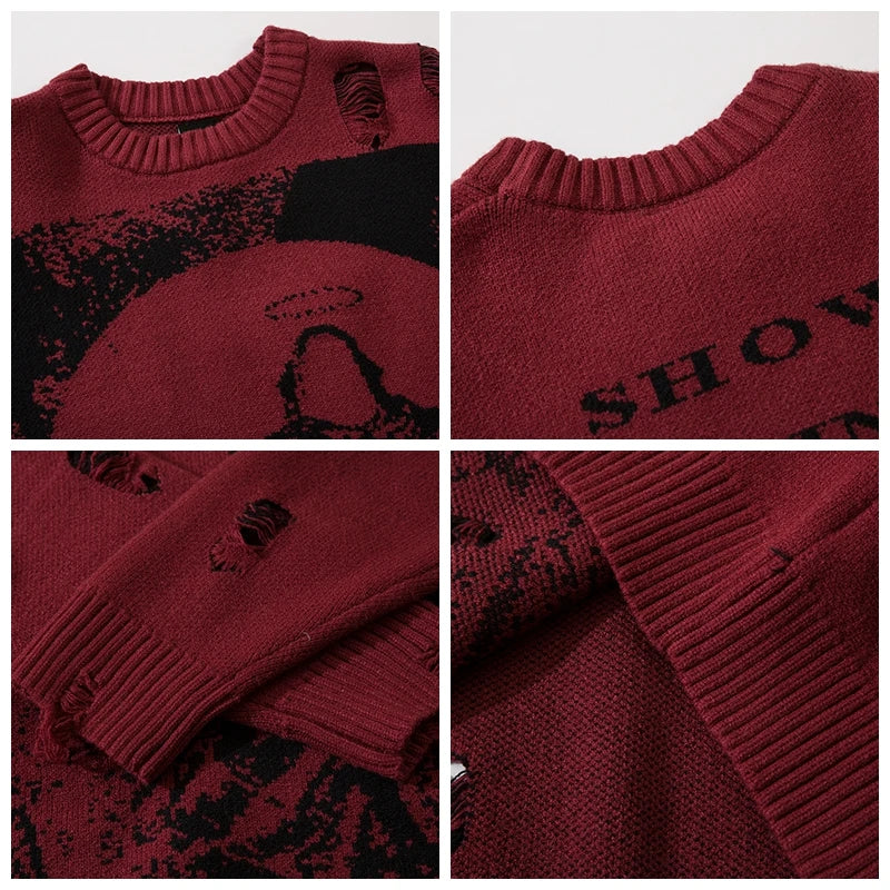 Salvation Knitted Ripper Hem Pullover