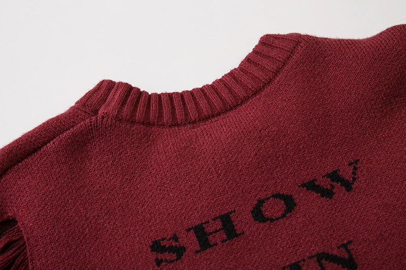 Salvation Knitted Ripper Hem Pullover