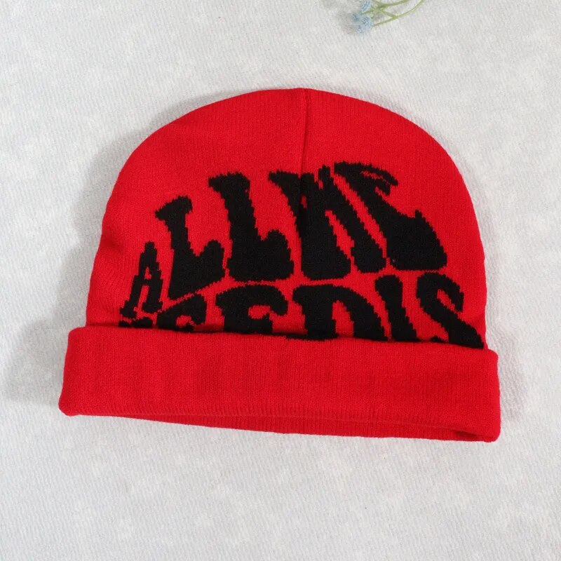 STRONOS "All We Need is Money" Knit Winter Beanie