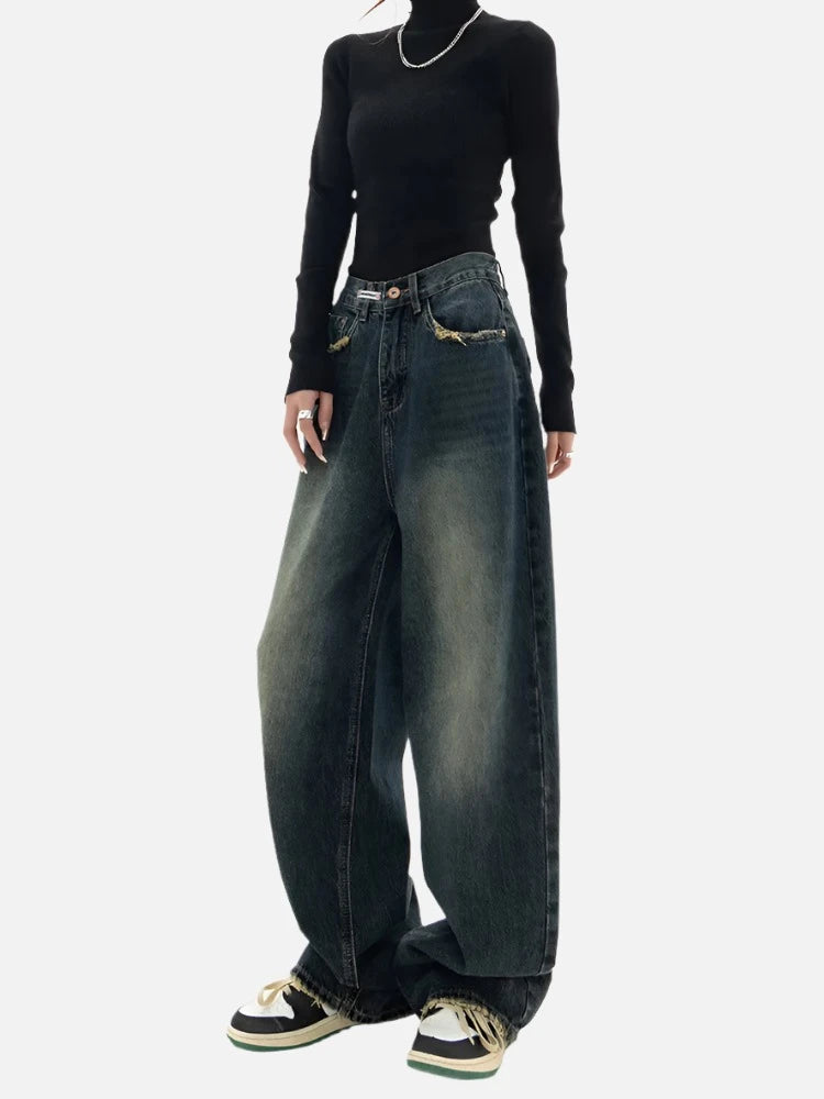 High Waist Vintage Jeans