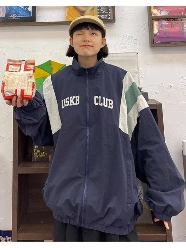 USKB CLUB Lettering Windbreaker