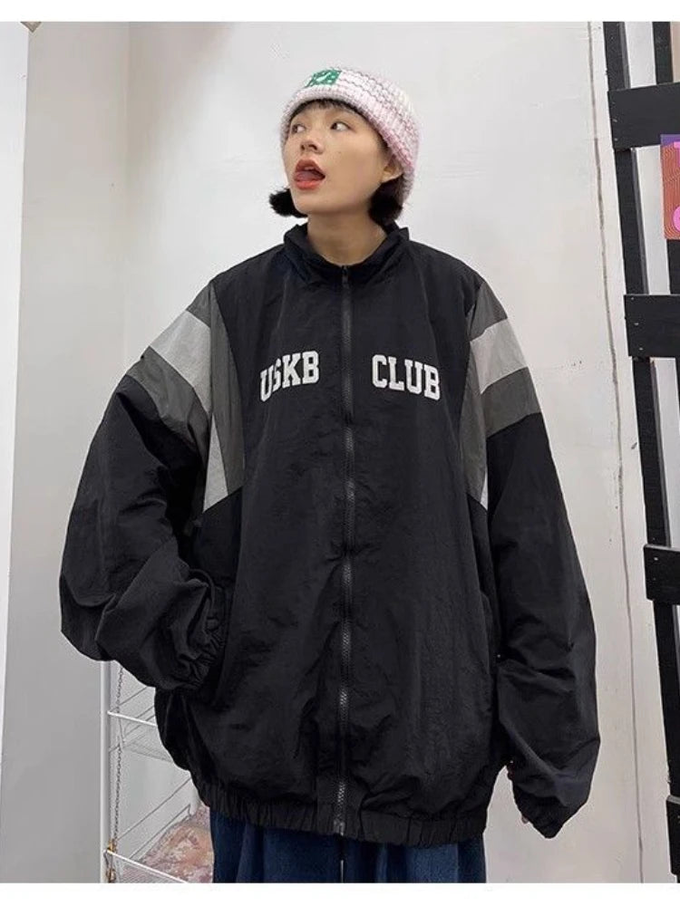 USKB CLUB Lettering Windbreaker