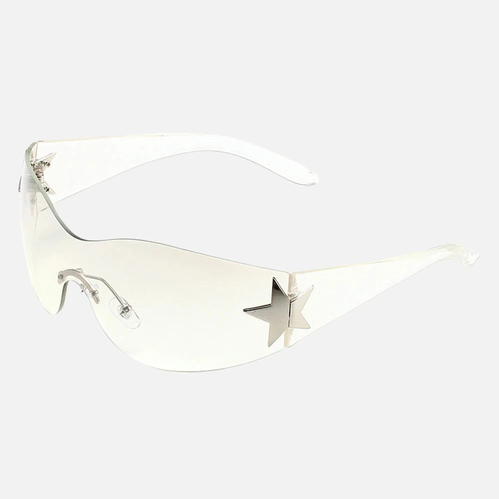 Rimless Star Dual Color Glasses