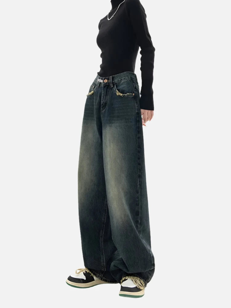 High Waist Vintage Jeans