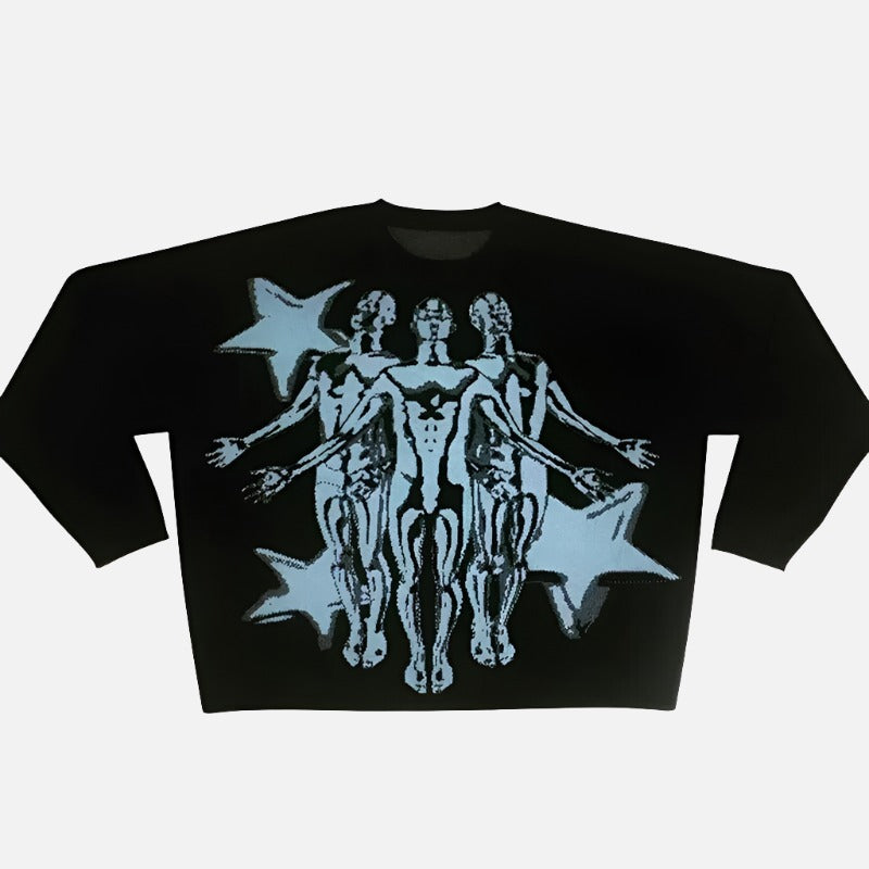 Ascension Y2k Autumn & Winter Cybercore Sweater