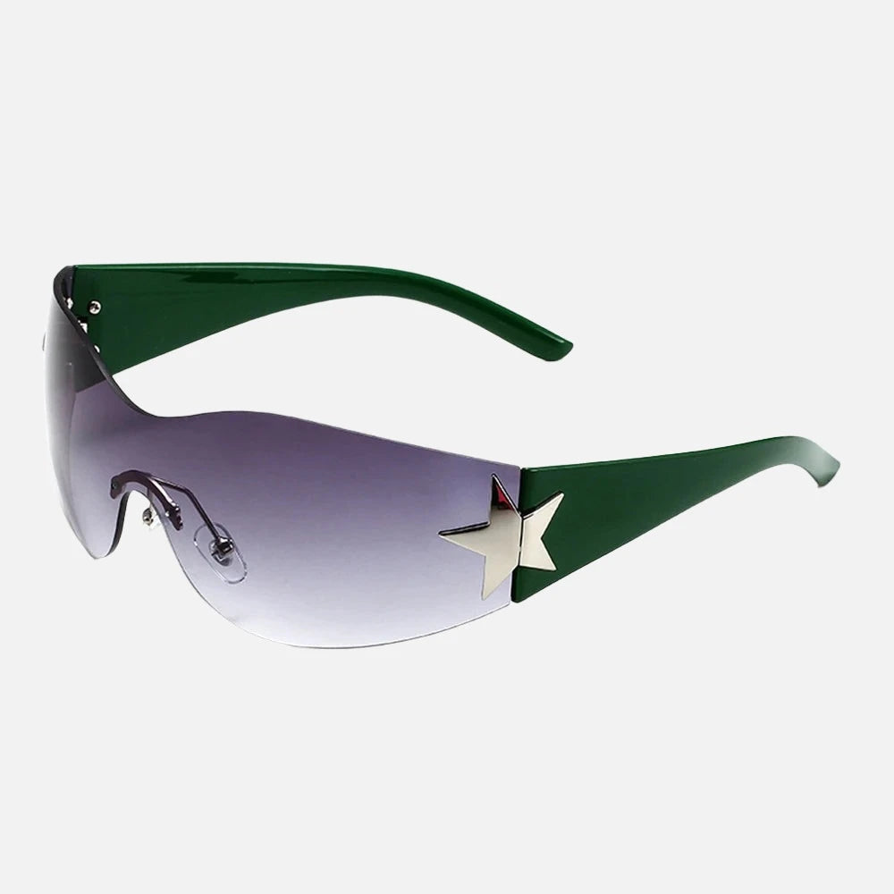 Rimless Star Dual Color Glasses