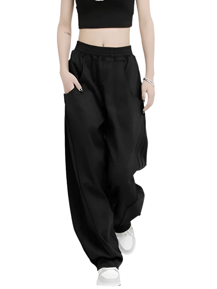 Wide Leg Casual Comfort Pants