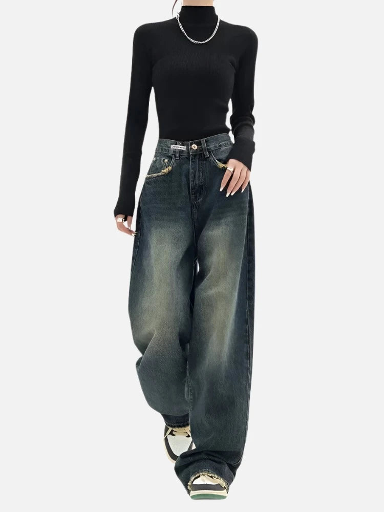 High Waist Vintage Jeans