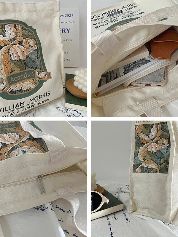 William Morris Print Tote Bag