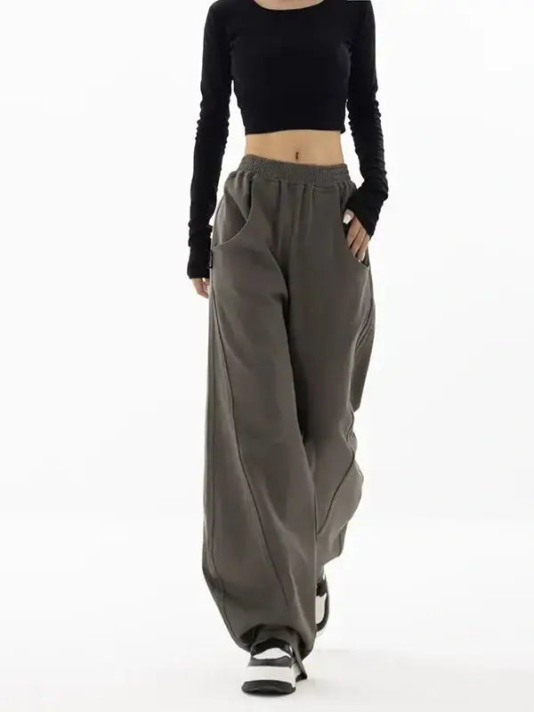 Wide Leg Casual Comfort Pants