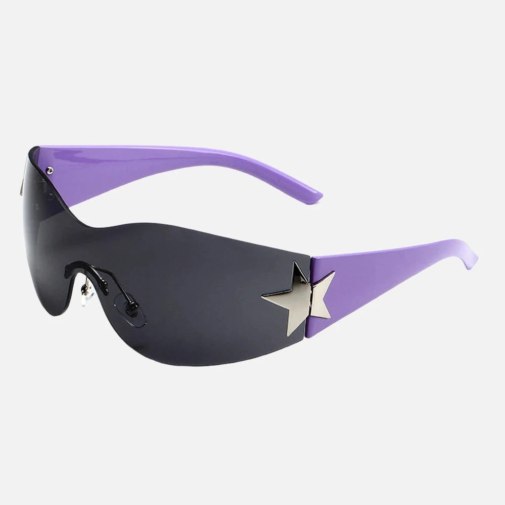 Rimless Star Dual Color Glasses