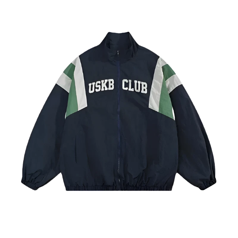 USKB CLUB Lettering Windbreaker