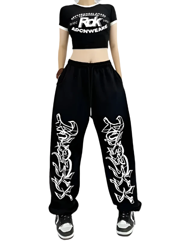 Y2k Graphic Autumn Streetwear Pants