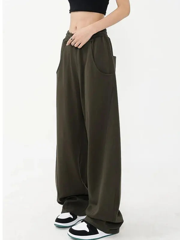 Wide Leg Casual Comfort Pants