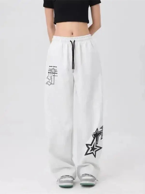 Y2k Graphic Autumn Streetwear Pants