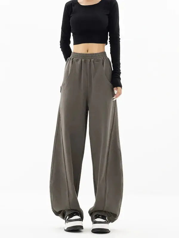 Wide Leg Casual Comfort Pants