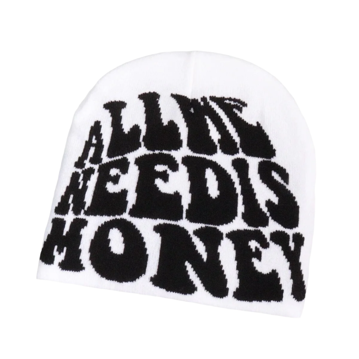 STRONOS "All We Need is Money" Knit Winter Beanie