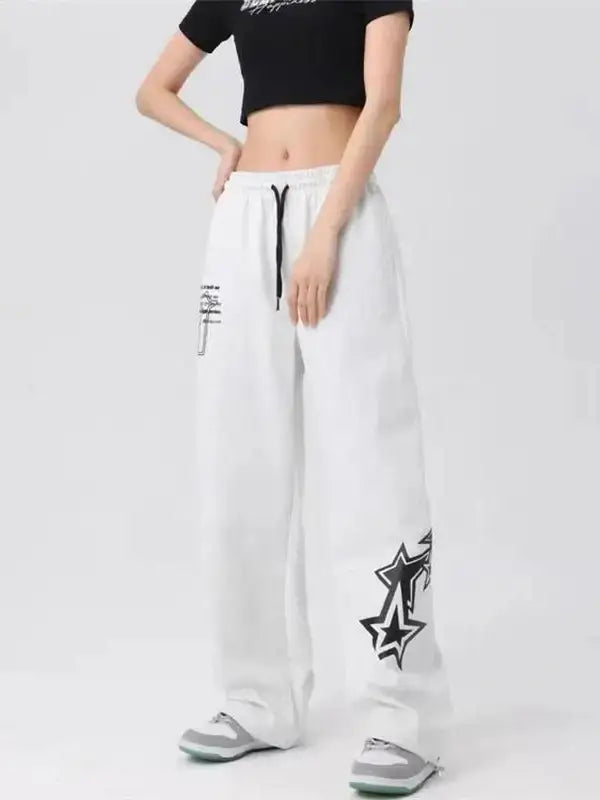 Y2k Graphic Autumn Streetwear Pants