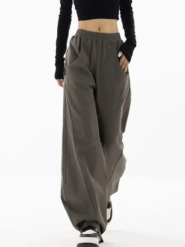 Wide Leg Casual Comfort Pants