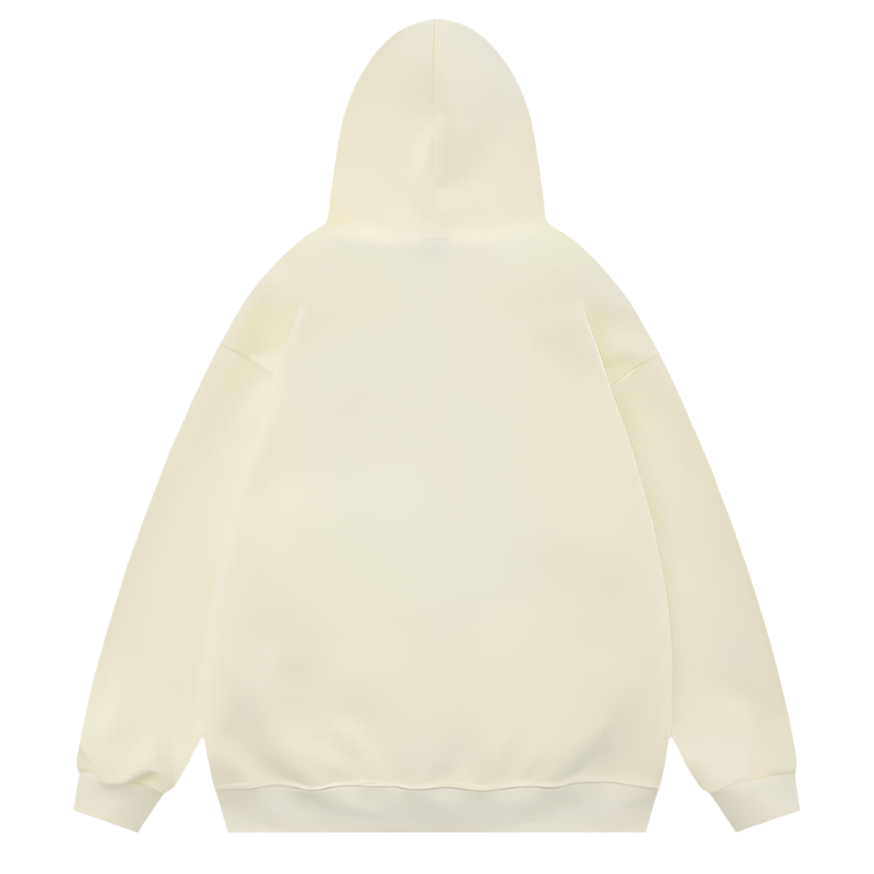 GrayStar Y2k Lettering Zip Up Hoodie