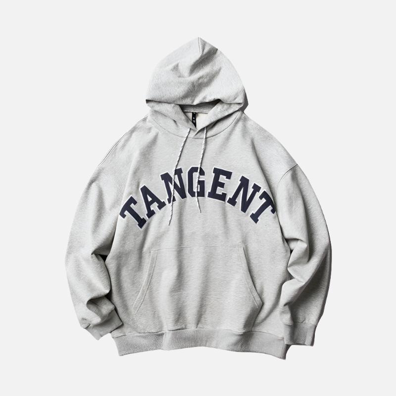 Tangent City Fashion Vintage Letter Hoodie