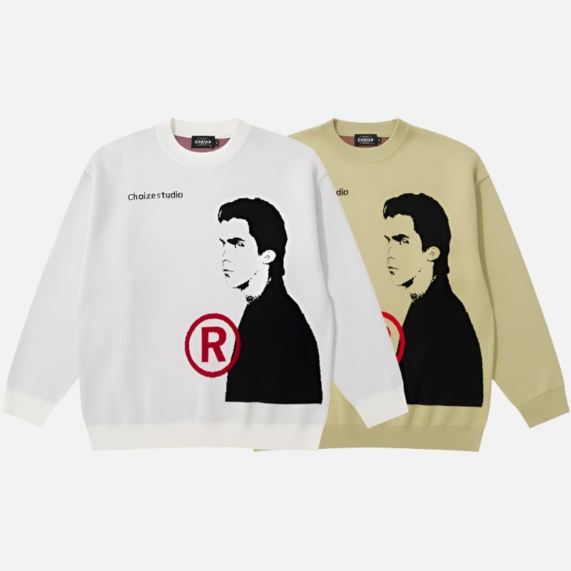 CHOIZE Patrick Bateman Autumn Knit Pullover