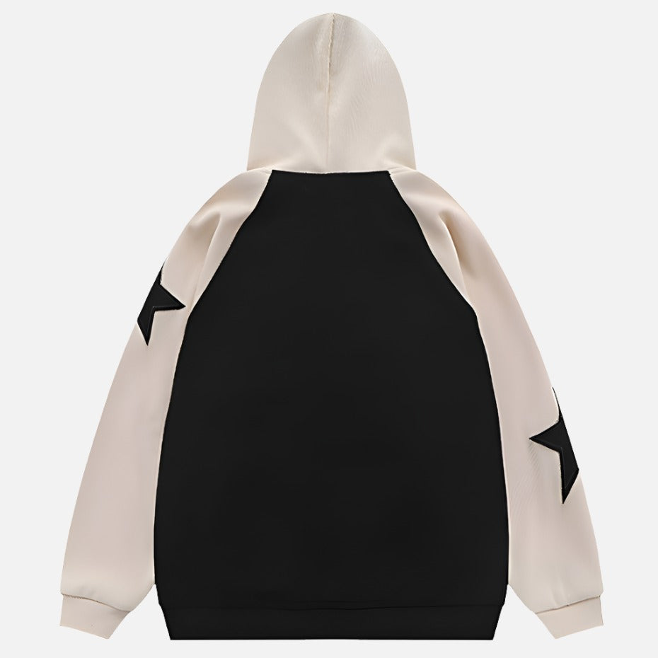 Star Graphics Double Colorway Zip-Up Hoodie