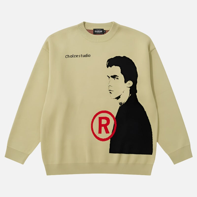 CHOIZE Patrick Bateman Autumn Knit Pullover